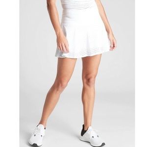 Athleta White Mini Skirt
